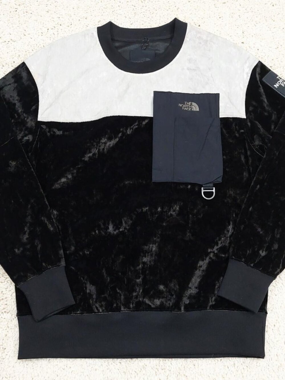 The North Face: Black Series Technical Velvet Crewneck Sweater Long Sleeve. Sz S